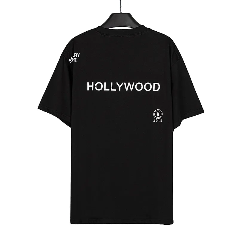 GALLERY. DEPT new short-sleeved T-shirt Style number: D2287P106 Color: Black White Size: S M L XL